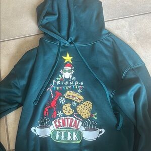 FRIENDS Central Perk Teal Hoodie